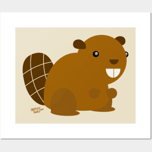 Canada Beaver Posters and Art